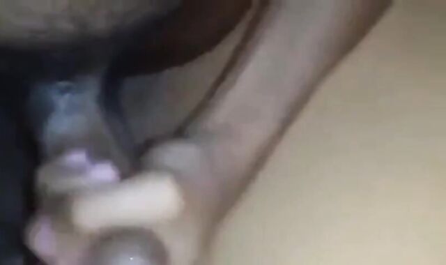 Big-Cock Black Gipsy Amateur Cums on Twink