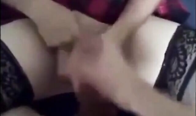 Daddy and Twink Make Amateur CD Cum