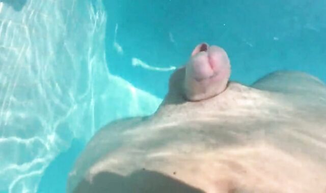 Swimming Pool Masturbation Hands Free Orgasm