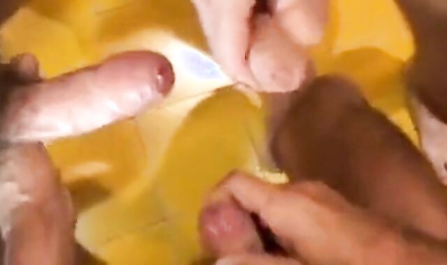 French Gay Group Masturbation Orgy 2