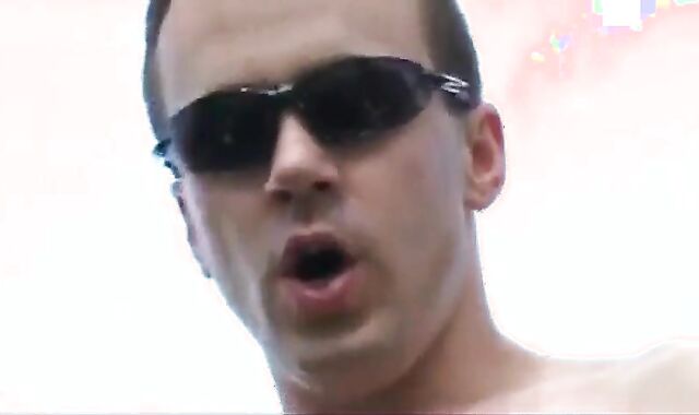 Big-Cock Dad Bangs Younger Dude Outdoors