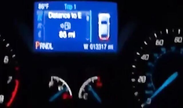 Big-Cocked Man Strokes in Car While Watching Porn 2