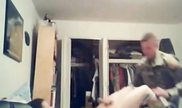 Muscular Army Hunks Bareback Fuck 2