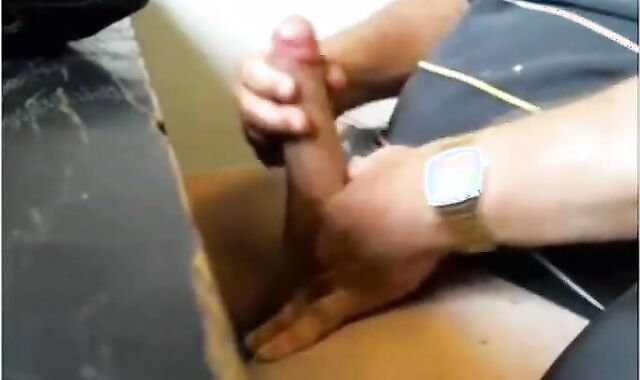 Amateur Daddies Masturbating