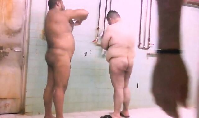 Sweaty Sauna Bears Get Naked