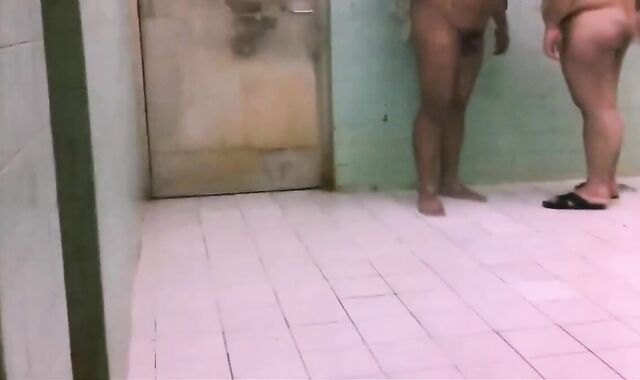 Sweaty Sauna Bears Get Naked