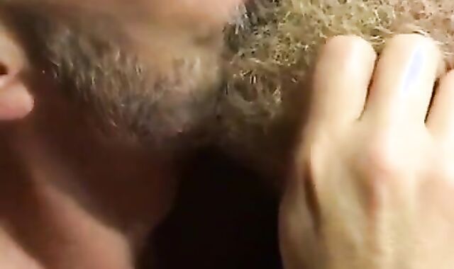 Resisting Kiss, But Not For Long