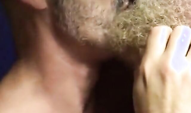 Resisting Kiss, But Not For Long