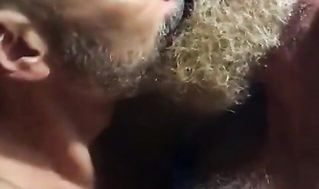 Resisting Kiss, But Not For Long