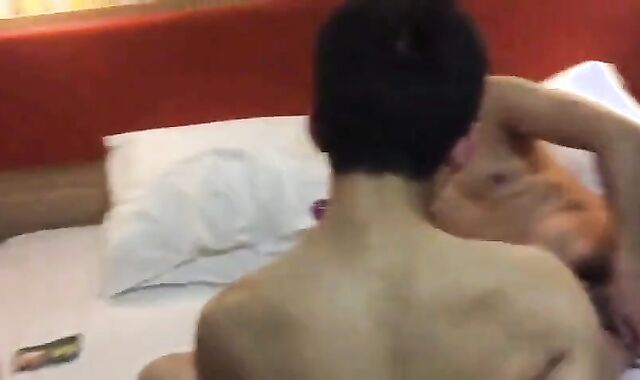 Amateur Asian Twinks in 69 Blowjob Action
