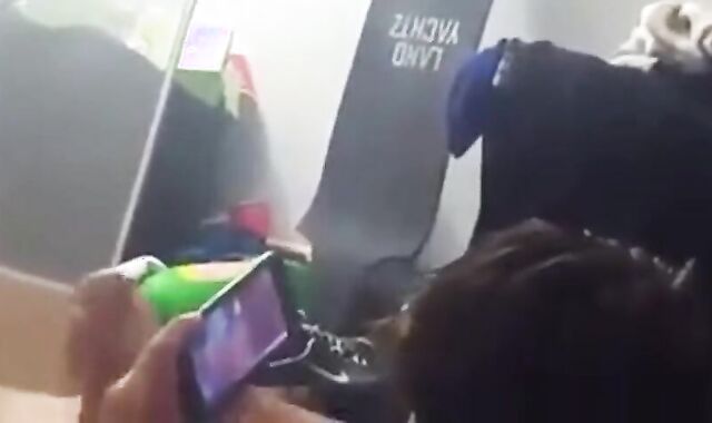 Asian Twink Cums While Watching Porn