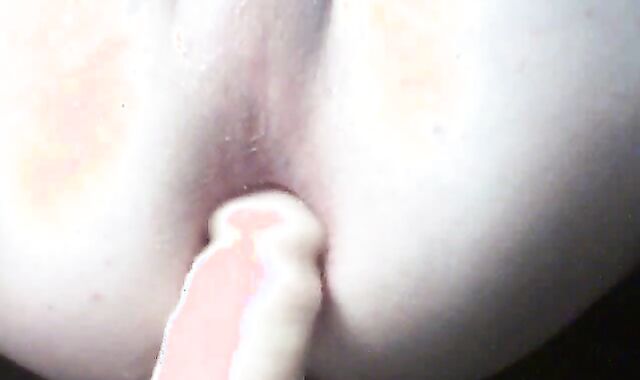 Twink Fucks Himself with a Sex Toy Covered in Cum 3