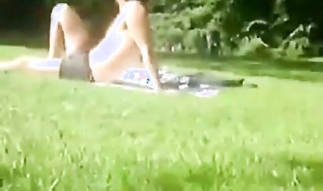 Big-Cock Daddy Wants to Play Outdoors with a Spy