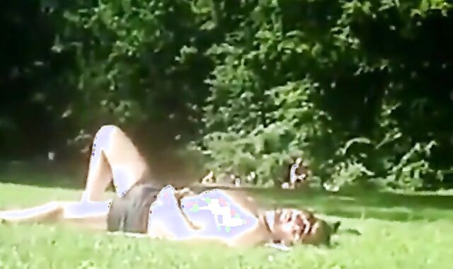 Big-Cock Daddy Wants to Play Outdoors with a Spy