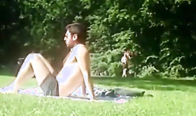 Big-Cock Daddy Wants to Play Outdoors with a Spy