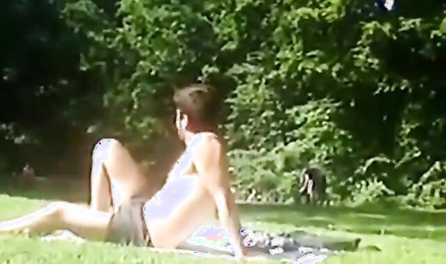 Big-Cock Daddy Wants to Play Outdoors with a Spy