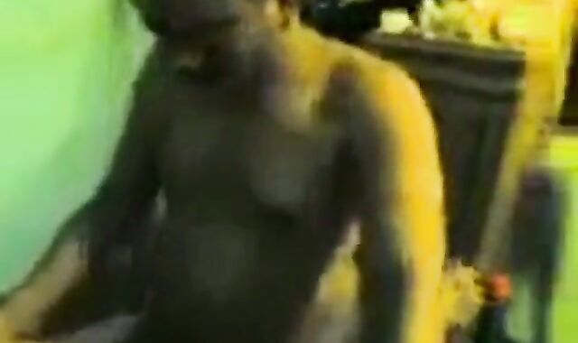 Indonesian Bareback: Smoking Top Fucks Younger Bottom