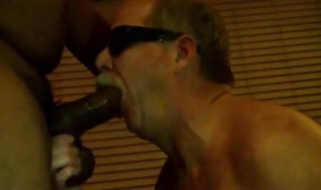 Deep Throating a Big Black Cock 2