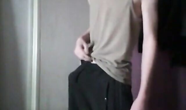 Skinny Twink Plays with a Huge Sex Toy