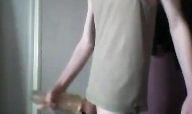 Skinny Twink Plays with a Huge Sex Toy