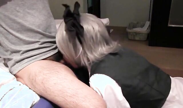 Asian Crossdresser Blowjob 2