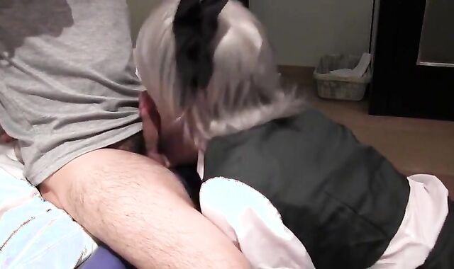 Asian Crossdresser Blowjob 2