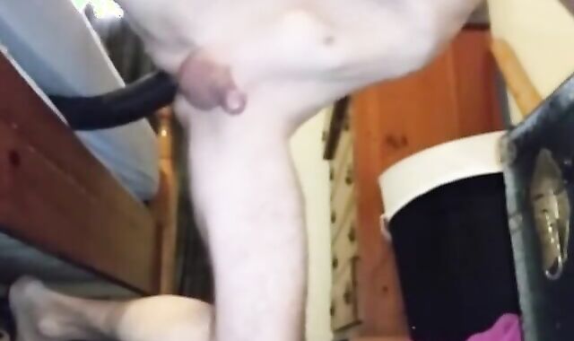 Extreme Double-Dildo Fisting for Gaping Hole