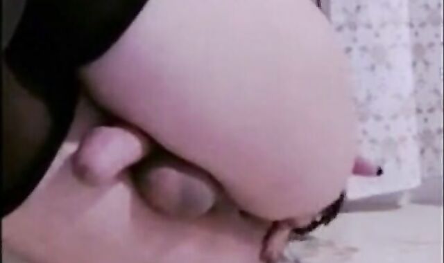 Crossdresser Cums Hands-Free on Webcam
