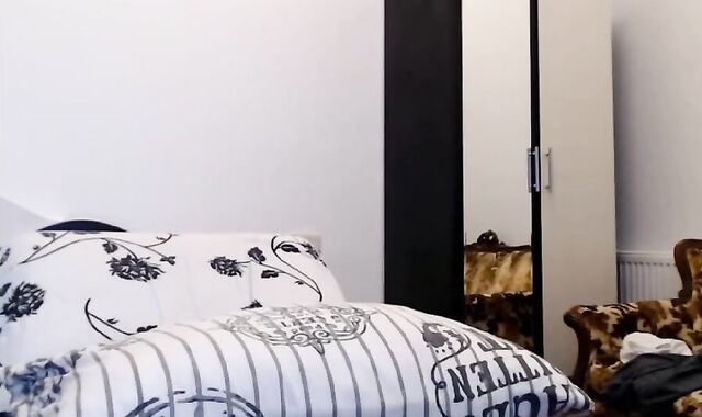 European Twink Strokes Big Cock on Cam