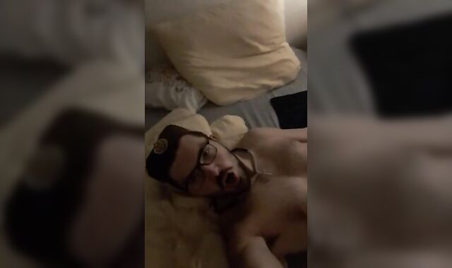 Muscular Serbian Twink Plays with His Black Dildo! 2