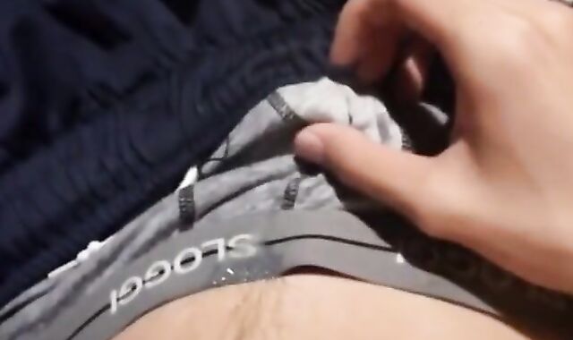 Twink Plays with His Huge Load After Intense Masturbation Solo 2