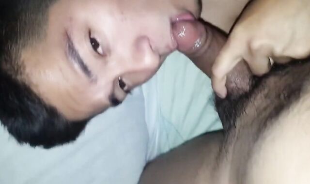 Twink Latin Classmate Blowjob
