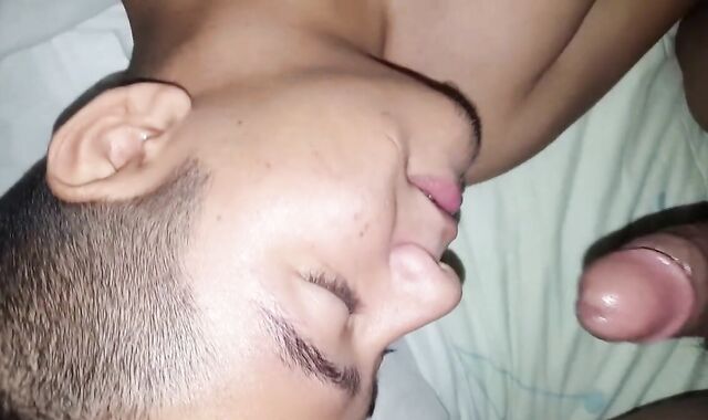 Twink Latin Classmate Blowjob