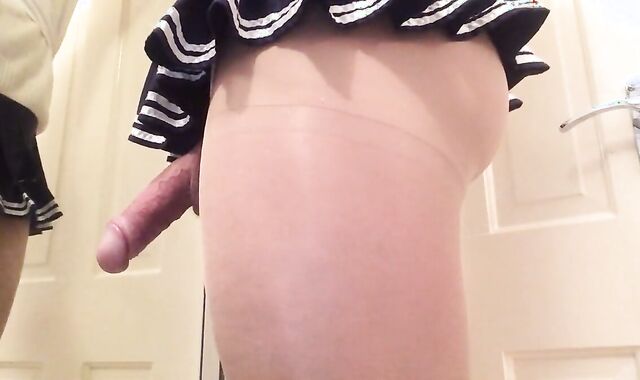 Japanese Crossdresser Upskirt Adventure