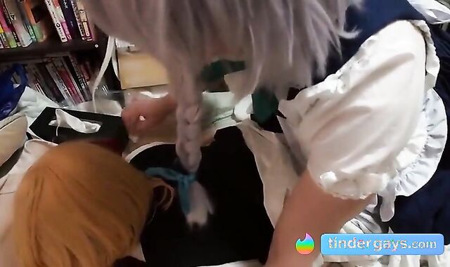 Cosplay Anal Fun with Asian Amateur Crossdresser