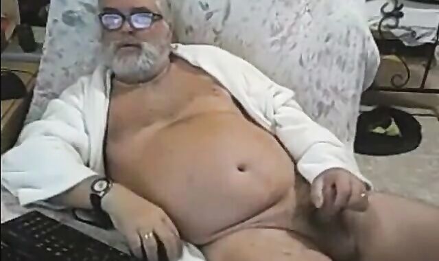 Bearded Daddy Stroking Solo 2
