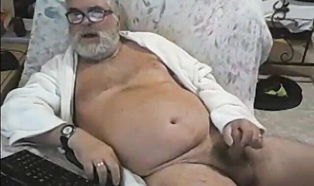 Bearded Daddy Stroking Solo 2