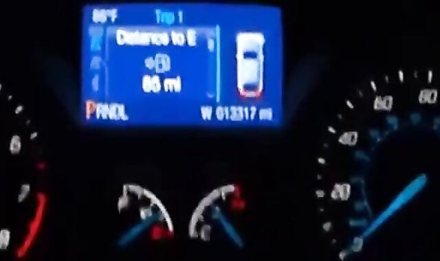 Big-Cocked Man Strokes in Car While Watching Porn 3