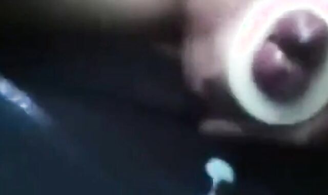 Twinks Playing with a Cock Sleeve and Cumming Hard