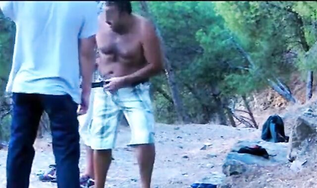 Bareback Orgy Outdoors