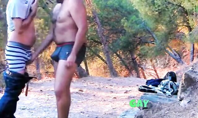 Bareback Orgy Outdoors