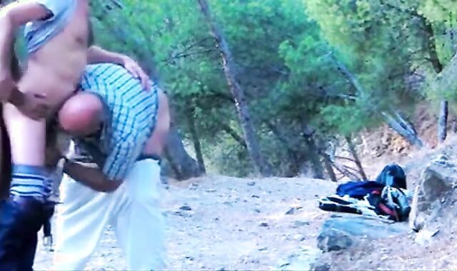 Bareback Orgy Outdoors