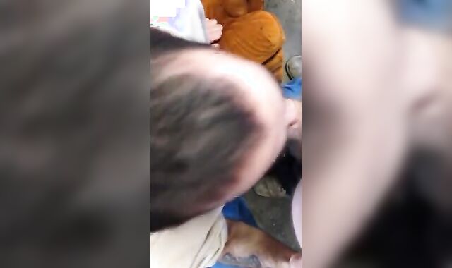 Big Cock Blowjob - He Swallows My Load