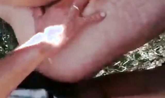 Big-Cock Daddy Loves Foreskin Outdoors