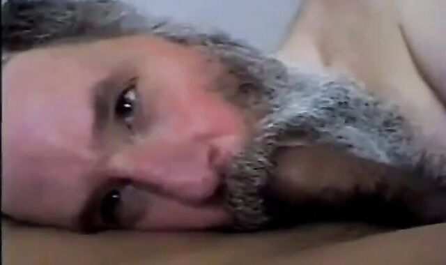 Bearded Daddy Sucks and Swallows 2