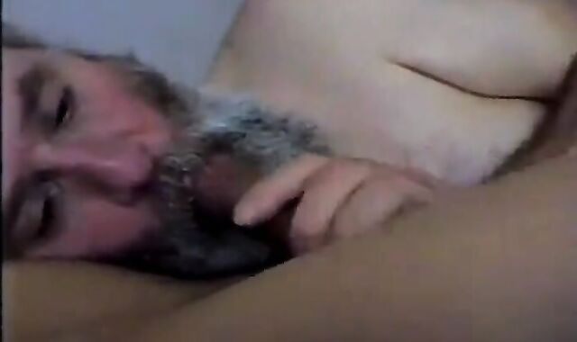 Bearded Daddy Sucks and Swallows 2