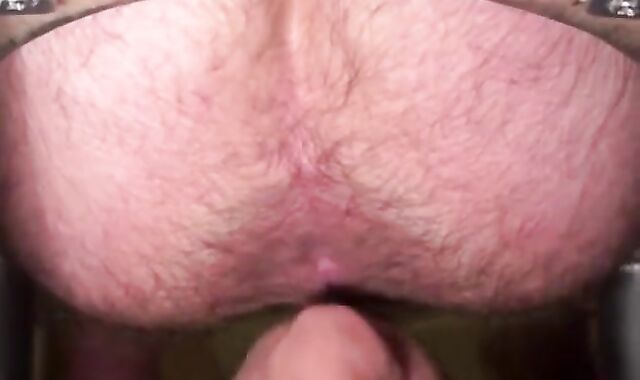 Rim Job for a Hairy Stud