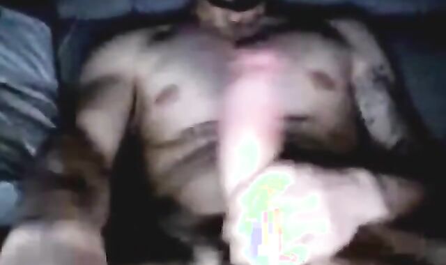 Veiny Cock French Stud Masturbates on Webcam