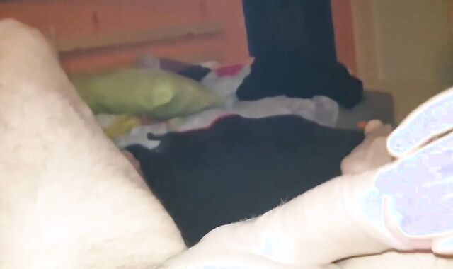 Twink Plays with Daddy's Thick Cock