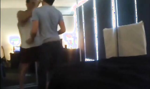 Married Muscle Daddy Breeds Young Twink Bareback